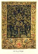 William Morris Prints Garden of Delight oil painting on canvas
